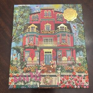 Galison Capeside Victorian foil Puzzle. 1000 pieces